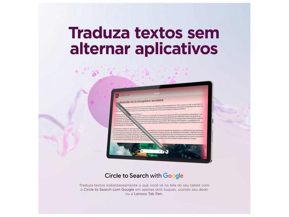 Tablet Lenovo Idea Tab com Capa Teclado e Caneta 8GB RAM 128GB 11" Android 15 MediaTek Dimensity 6300 Wi-Fi - 3