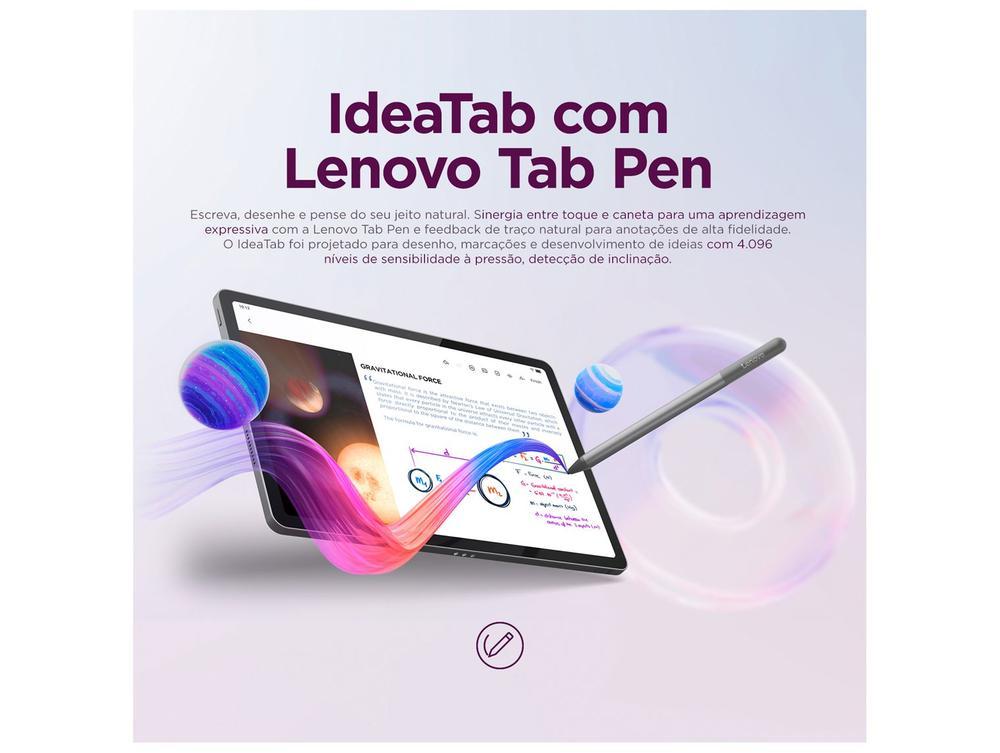 Tablet Lenovo Idea Tab com Capa Teclado e Caneta 8GB RAM 128GB 11" Android 15 MediaTek Dimensity 6300 Wi-Fi - 4