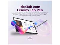 Tablet Lenovo Idea Tab com Capa Teclado e Caneta 8GB RAM 128GB 11" Android 15 MediaTek Dimensity 6300 Wi-Fi