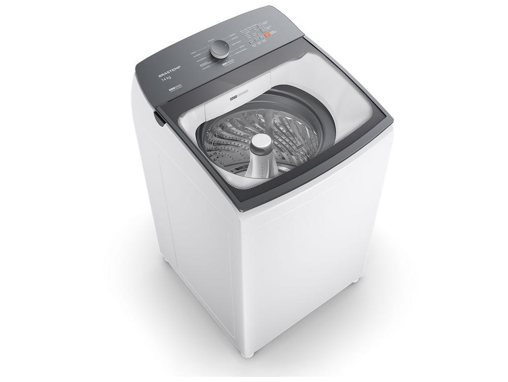 Lavadora de Roupas Brastemp 14kg Cesto Inox 12 Programas de Lavagem Branca BWJ14AB - 7