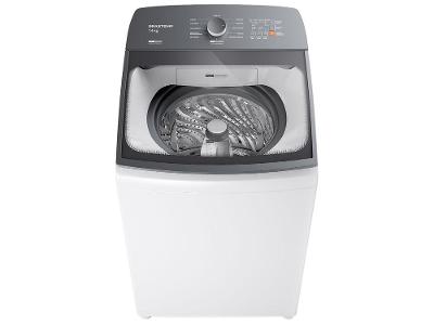 Lavadora de Roupas Brastemp 14kg Cesto Inox 12 Programas de Lavagem Branca BWJ14ABANA