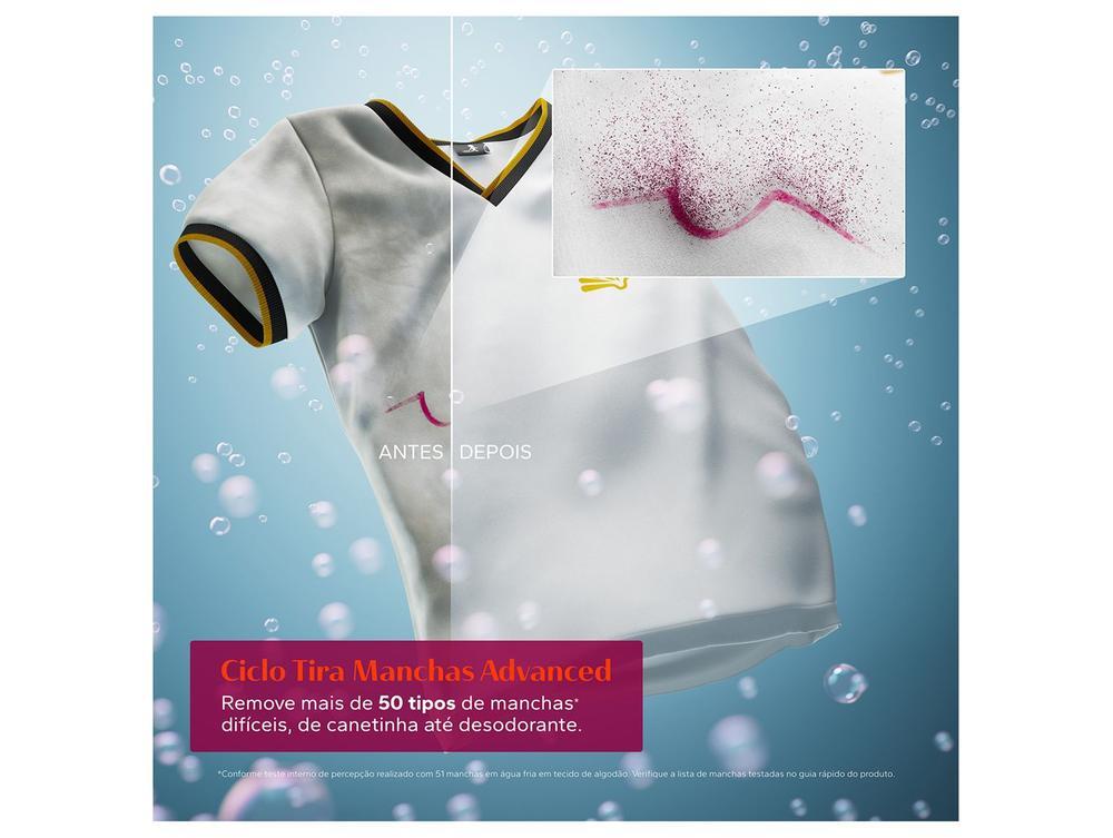 Lavadora de Roupas Brastemp 14kg Cesto Inox 12 Programas de Lavagem Cinza Platinum BWJ14A9BNA - 4