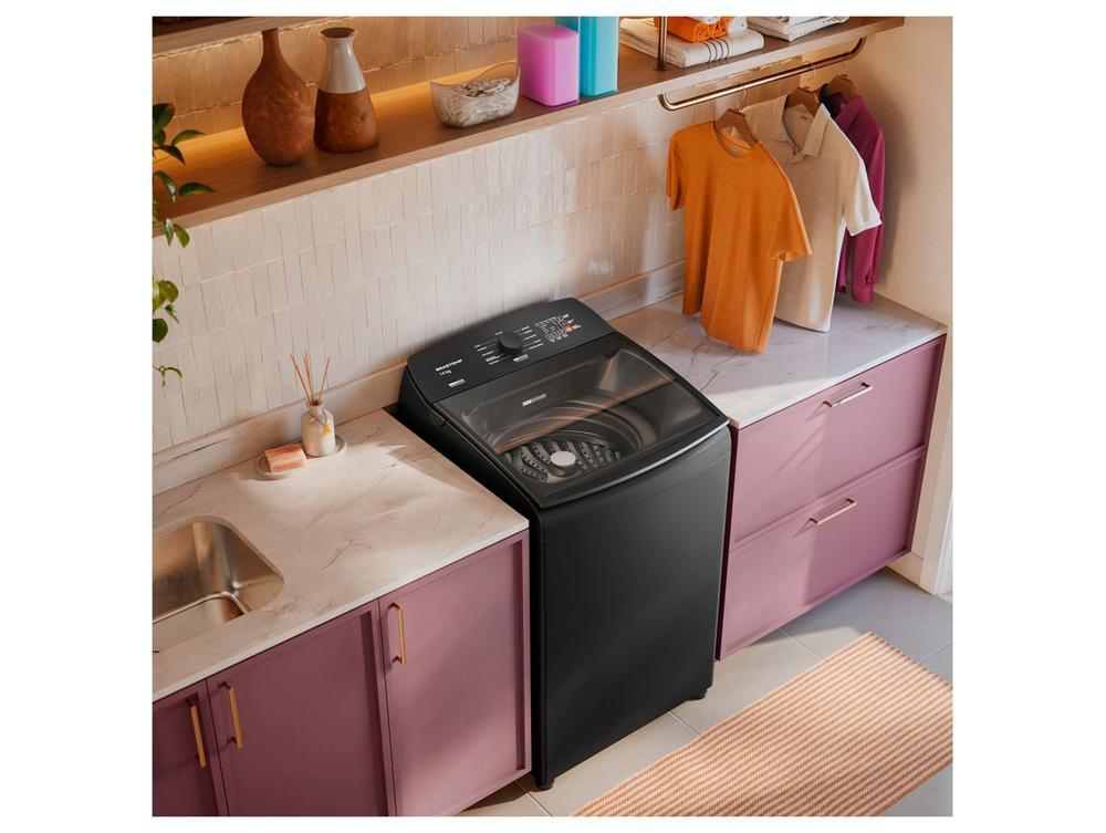 Lavadora de Roupas Brastemp 14kg Cesto Inox 12 Programas de Lavagem Cinza Platinum BWJ14A9BNA - 5