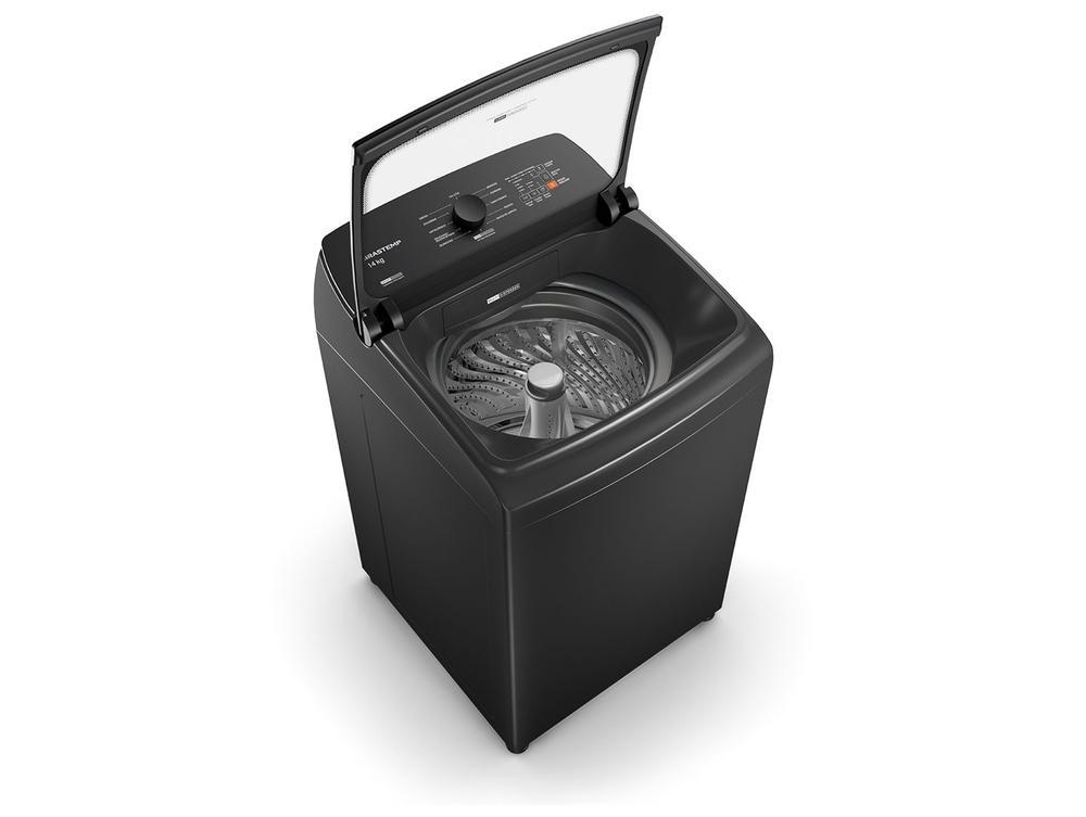 Lavadora de Roupas Brastemp 14kg Cesto Inox 12 Programas de Lavagem Cinza Platinum BWJ14A9BNA - 7