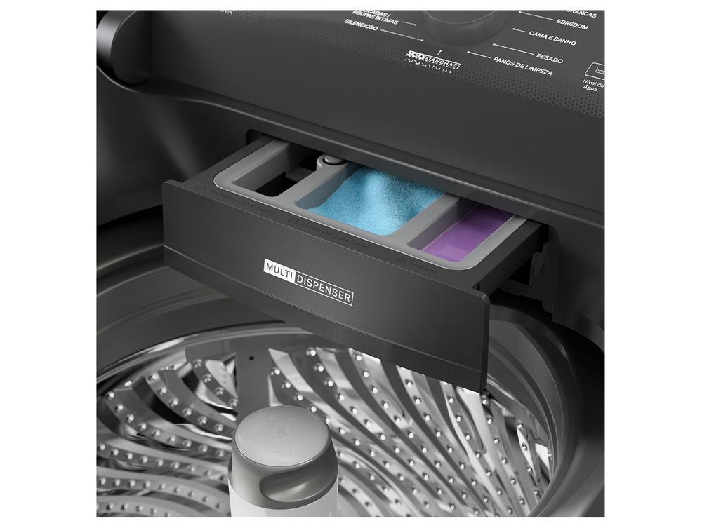 Lavadora de Roupas Brastemp 14kg Cesto Inox 12 Programas de Lavagem Cinza Platinum BWJ14A9BNA - 9