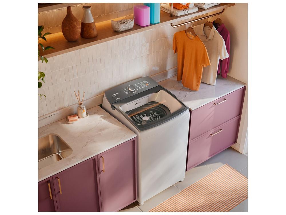 Lavadora de Roupas Brastemp 14kg Cesto Inox 12 Programas de Lavagem Branca BWJ14AB - 7