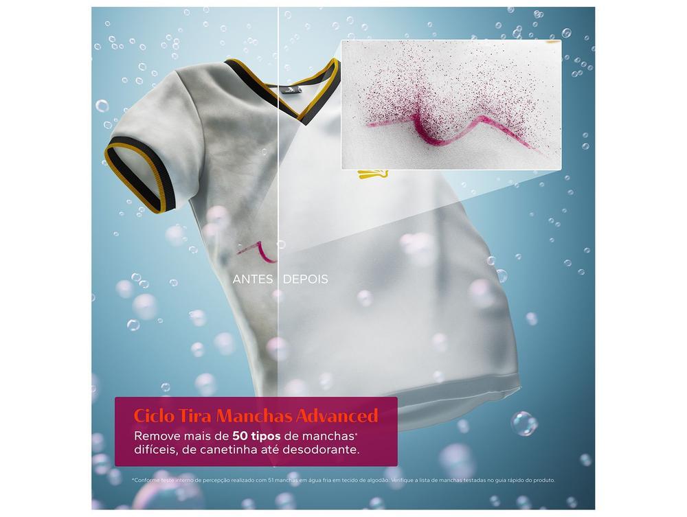 Lavadora de Roupas Brastemp 14kg Cesto Inox 12 Programas de Lavagem Cinza Platinum BWJ14A9 - 4