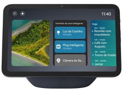Amazon Echo Show 11 - Smart display Full HD de 11" redesenhado com mais área de visualização áudio espacial e Alexa - Com acesso Alexa+
