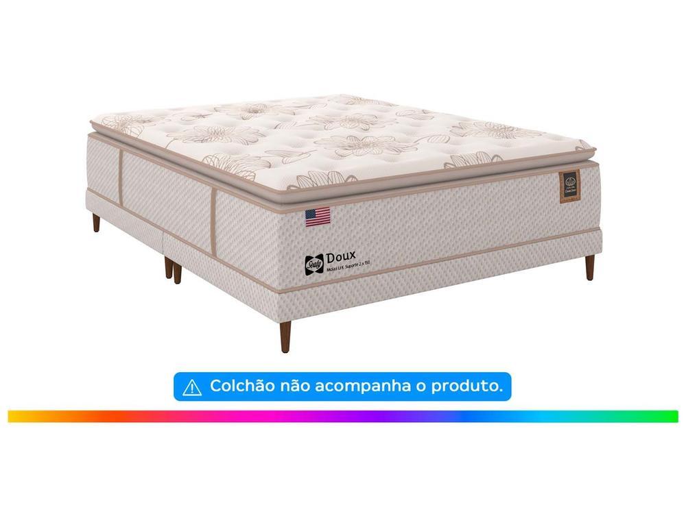 Base Cama Box Queen Sealy Bipartida 24x158x198cm Doux Comfort - 3