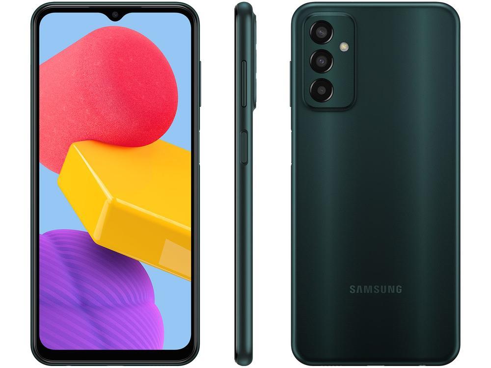 Smartphone Samsung Galaxy M13 128GB Verde 4G Octa-Core 4GB RAM 6,6” Câm. Tripla + Selfie 8MP - 1