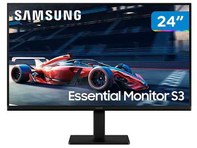 Monitor Gamer Samsung Essential S3 LS24D300GALMZD 24" Full HD IPS