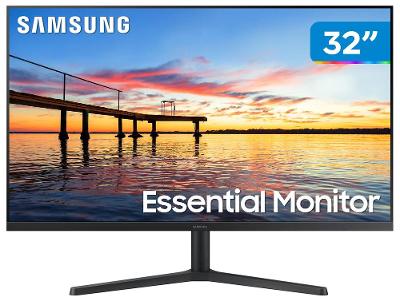 Monitor Gamer Samsung Essential S3 32" Full HD LS32B300NWNMZD