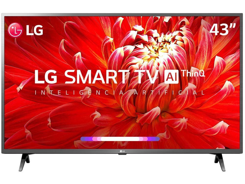 Smart TV 43” Full HD LED LG 43LM6300PSB Wi-Fi - 5