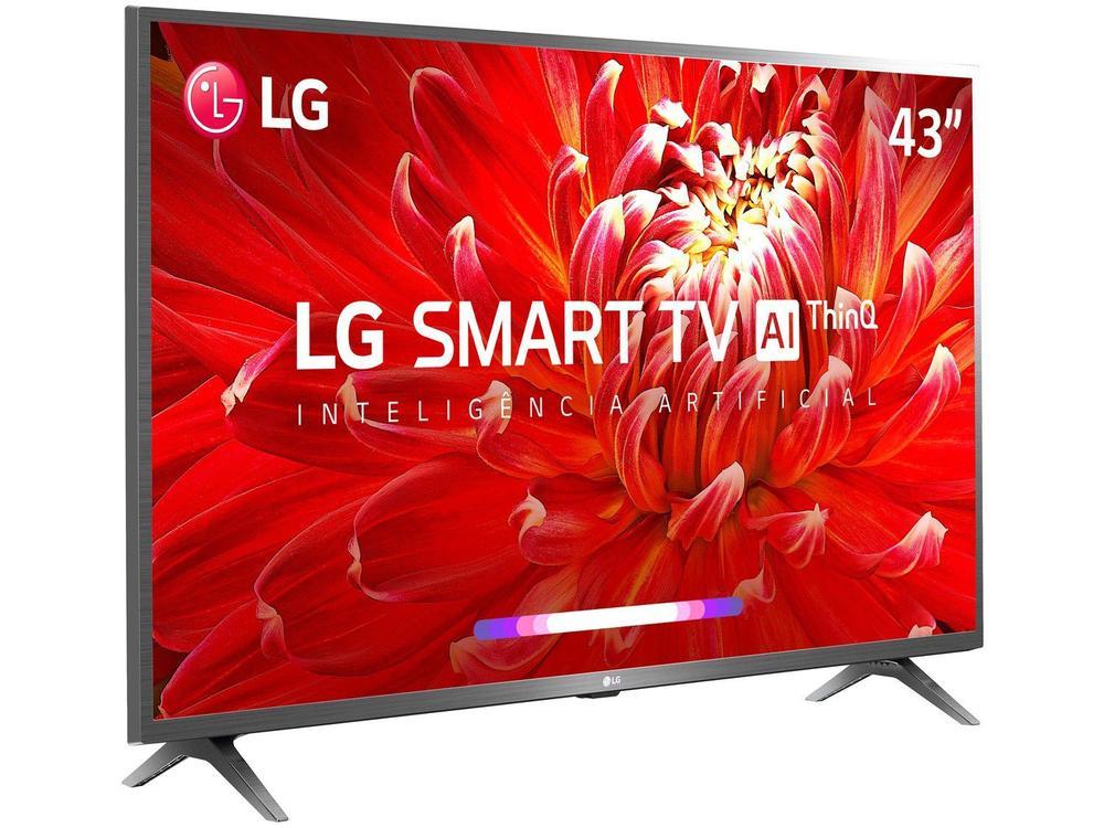 Smart TV 43” Full HD LED LG 43LM6300PSB Wi-Fi - 6