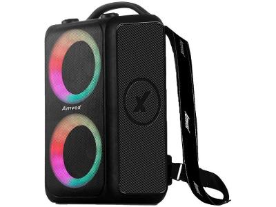 Caixa de Som Amplificada Bluetooth Amvox ACA 600 Bagvox 600W RMS 6,5"