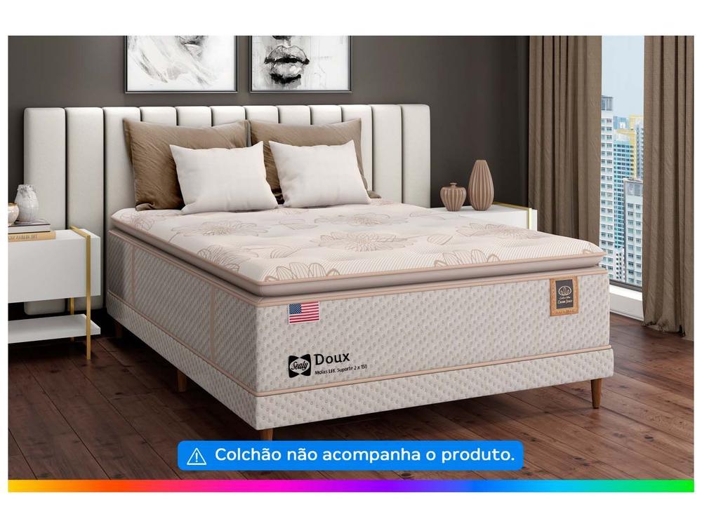 Base Cama Box Casal Sealy 24x138x188cm Doux Comfort - 2