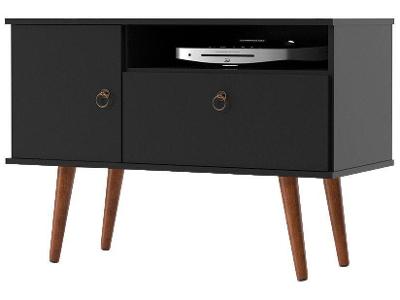 Rack para TV até 32” 2 Portas Retrô com Pés Palito