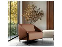 Poltrona Decorativa Toro Bianco Chloe 1020 - 2