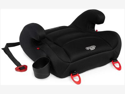 Assento de Elevação Cosco Kids Moon Fix 15 a 36kg Preto