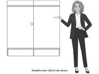 Painel para TV até 42" Móveis Albatroz Wave - 6