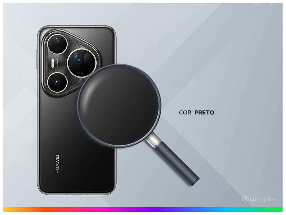 Smartphone Huawei Pura 80 Ultra 512GB 16GB RAM Preto 6,8" Câm Quádrupla + Selfie 13MP - 3