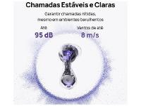 Fone de Ouvido Bluetooth Huawei FreeBuds 6 com Microfone com Cancelamento de Ruído Intra-auricular True Wireless Roxo - 3