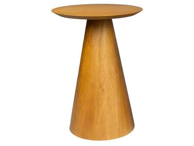Mesa Lateral de Madeira Lumen MLRG Caemmun