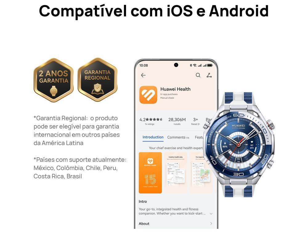 Smartwacth Huawei Watch Ultimate 2 Preto 64GB Bluetooth - 7