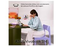 Notebook ASUS Vivobook S14 Intel Core Ultra 5 com IA Integrada 225H 16GB RAM 512SSD 14" Windows 11 - 8