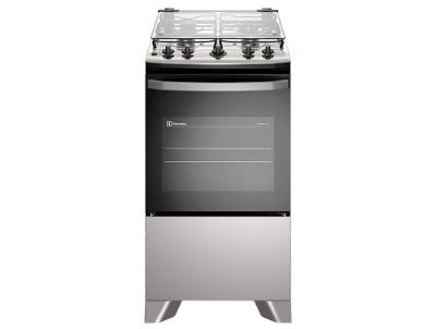 Fogão 4 Bocas Electrolux Cinza Efficient FE4IG