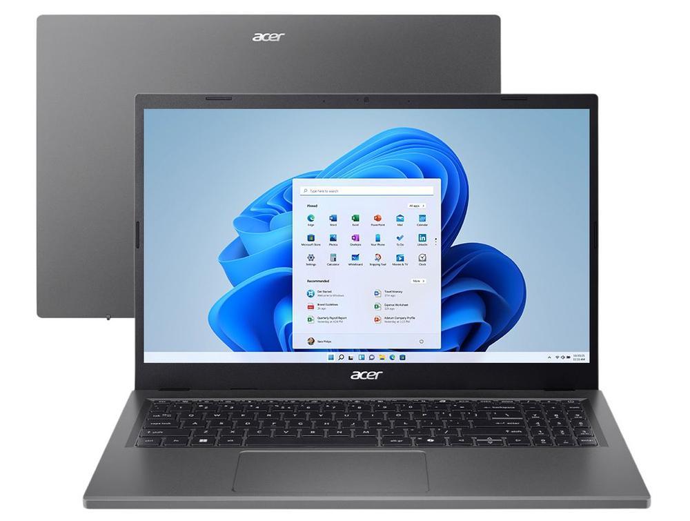 Notebook Acer Aspire Go 15 AG15-71P-59FH Intel Core i5 16GB RAM 512GB SSD 15,6” Full HD Windows 11 NX.JF6AL.00C - 1
