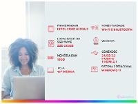 Notebook Acer Aspire 16 A16-71M-55H0 Intel Core Ultra 5 16GB RAM 512GB SSD 16" Windows 11 NX.JQLAL.001 - 2