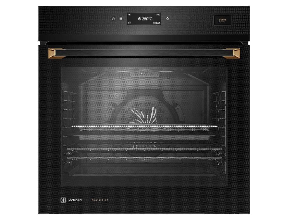 Forno Elétrico de Embutir Electrolux Multifuncional 80L Preto OE9XB - 1