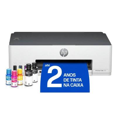 Impressora HP Smart Tank 210 Jato de Tinta Térmico Colorida Wi-Fi USB