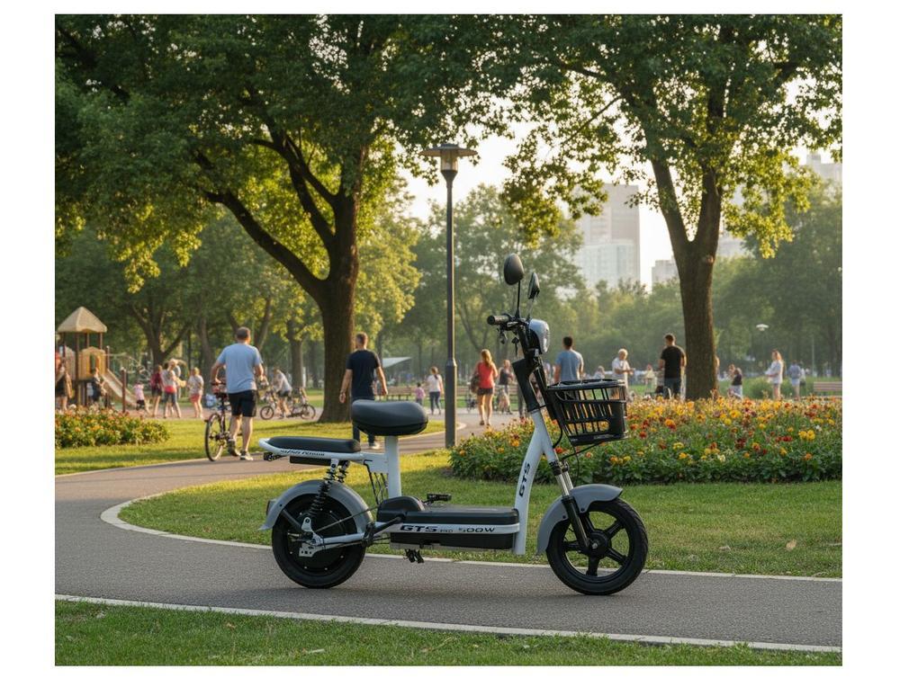 Bicicleta Elétrica Aro 14" GTS Super Power Pro 500W - 2