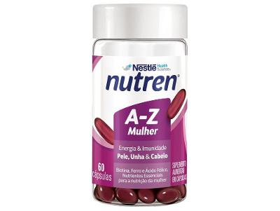 Multivitamínico Nestlé Nutren A-Z Mulher 60 Cápsulas