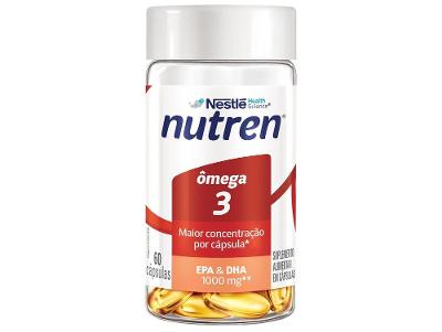 Ômega 3 Nestlé Nutren EPA & DHA 60 Cápsulas