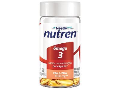 Ômega 3 Nestlé Nutren EPA & DHA 60 Cápsulas