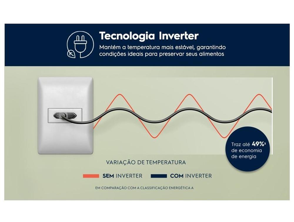 Geladeira/Refrigerador Electrolux Frost Free Side by Side Preto 531L ES5GB - 3
