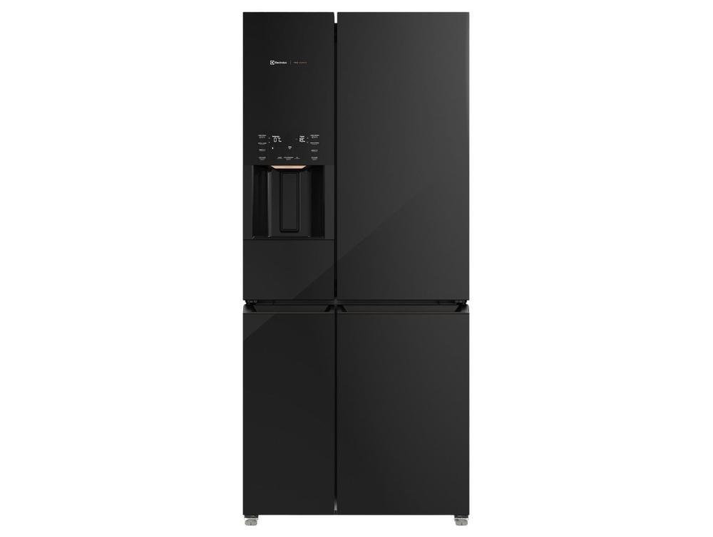 Geladeira/Refrigerador Electrolux Frost Free Side by Side Preto 583L IQ8IB - 1