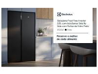 Geladeira/Refrigerador Electrolux Frost Free Side by Side Preto 531L ES5GB - 6