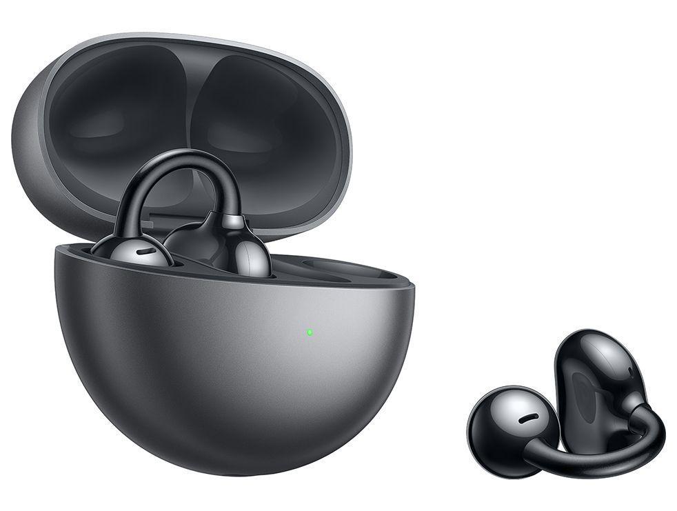 Fone de Ouvido Bluetooth Huawei FreeClip com Microfone True Wireless Preto - 9