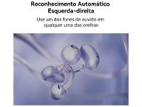 Fone de Ouvido Bluetooth Huawei FreeClip com Microfone True Wireless Preto - 7