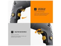 Furadeira e Parafusadeira de Impacto Wap 700W com Maleta 14 Peças WF 700K10 - 3