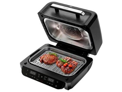 Air Fryer Wap Barbecue Flame 10L Digital Preta e Cinza FW012055