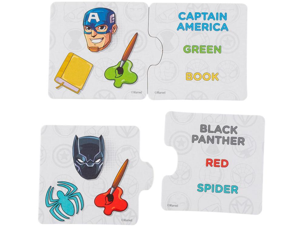 Jogo Aprendendo as Palavras em Inglês Marvel - 4