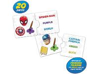 Jogo Aprendendo as Palavras em Inglês Marvel - 2