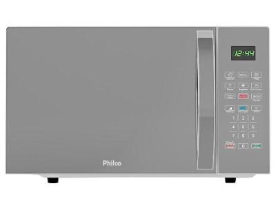 Micro-ondas Philco 28L Prata Espelhado PMO30S
