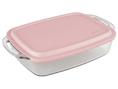 Assadeira de Vidro Retangular Marinex Seletta 23,2x37,1cm
