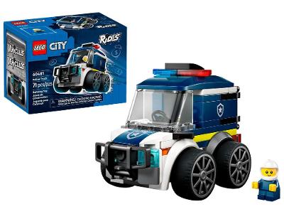 LEGO City Caminhão da Polícia 60481 71 Peças